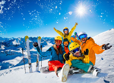 publicidad esqui familia reducida